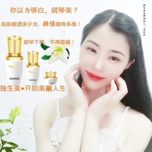 美容院专业线化妆品护肤品独生美品牌