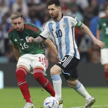 梅西传射阿根廷2比0墨西哥 梅西进球献给马拉多纳